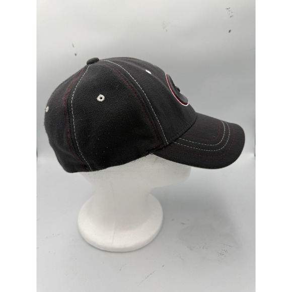 Georgia Bulldogs UGA Football Zephyr Fitted Hat Cap Grey NCAA Size M/L - Picture 5 of 7
